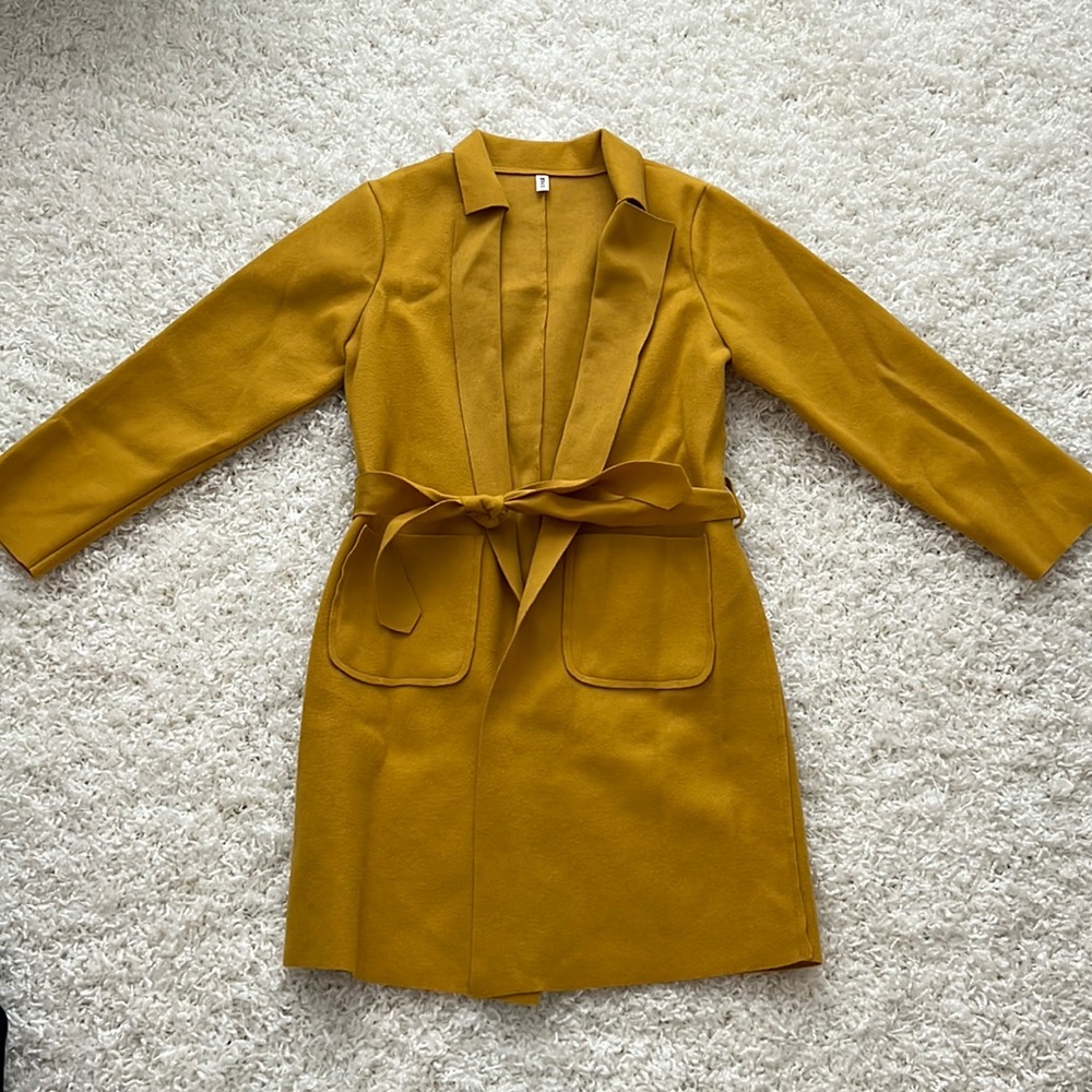 Mustard Trench Coat